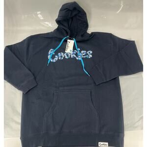 Cookies Duck Camo Men's Hoodie Size XLarge - Blue AB25 NWT